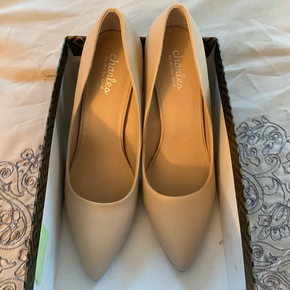 Recently bought never worn nude high heels